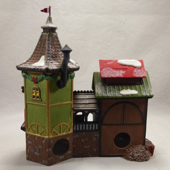 Dept 56 Elfin Forge and Assembly Shop North Pole Series Christmas House Village - Picture 3 of 9